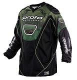 Proto 07 Men's Paintball Jersey - Olive Green