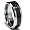 8MM Men's Tungsten Carbide Ring Wedding Band W/ Carbon Fiber Inaly size 5