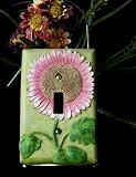 Light Switch Pink Flower