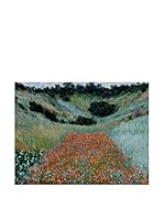Especial Arte Lienzo PoppyField in a Hollow near Giverny  Multicolor