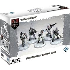 Dust Tactics Sturmgrenadiere Command Squad: Kommandotrupp
