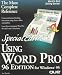 Books : Using Word Pro 96 for Windows 95 (Special Edition Using)