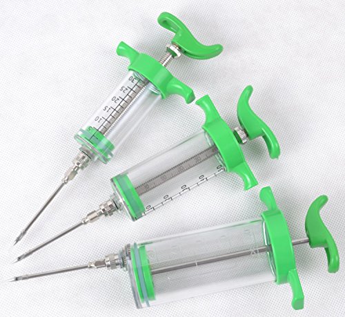 Marinade Injector Barbecue Grill Flavour Turkey BBQ Needle Seasoning Syringe (50ml)