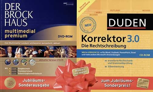 Brockhaus Multimedial 2005 premium / Duden Korrektor 3.0 (DVD-ROM/CD-ROM)
