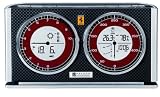 Oregon Scientific FSW301A-K Modena Ferrari Speedometer Line Weather Station, Carbon Black