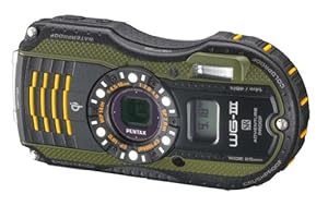 Pentax Optio WG-3 GPS green 16MP Waterproof Digital Camera with 3-Inch LCD Screen (Green)