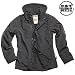 Damen Windbreaker Outdoor Hoodie , Regen und Windjacke mit Fleece und durchgehendem Zipper -schwarz- (40500430)