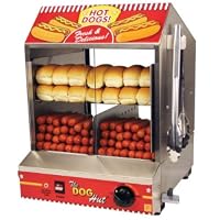 The Dog Hut Hotdog Steamer and Merchandiser