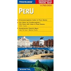 Reisekarte : Peru