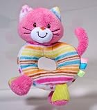 1 X Douglas PlayTivity Kitty Soft Hand Rattle by PlayTivity [並行輸入品]