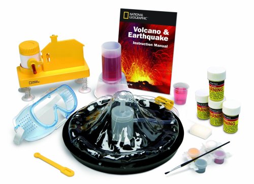 Childrens Toyshop  Toys : National Geographic Earthquakes and Volcanoes Kit