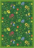 Scribbles Rug- Green(5'4x7'8 Rectangle)