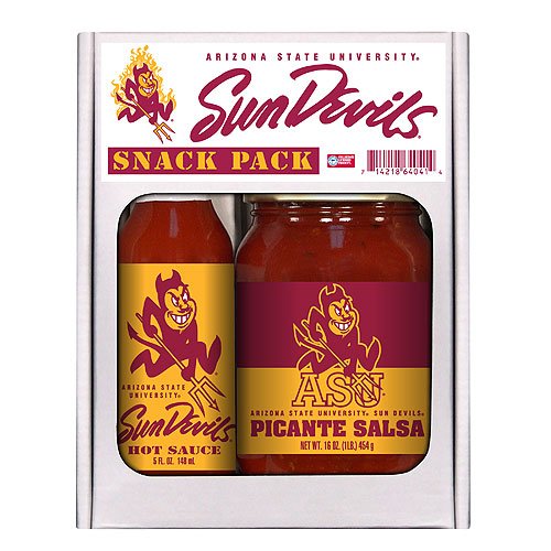 Arizona State Sun Devils NCAA Snack Pack by Hot Sauce Harry's