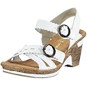 Rieker Roberta 60653-80, Damen Sandalen/Fashion-Sandalen