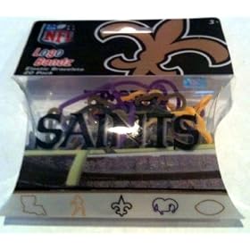 Forever Collectibles NFL New Orleans Saints Logo Bandz 2nd Version