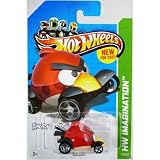 ANGRY BIRDS RED BIRD Hot Wheels 2012 New Models Series #47/50 Red Bird 1:64 Scale Collectible Die Cast Car