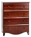 Baby : DaVinci Emily 4 Drawer Dresser in Coffee