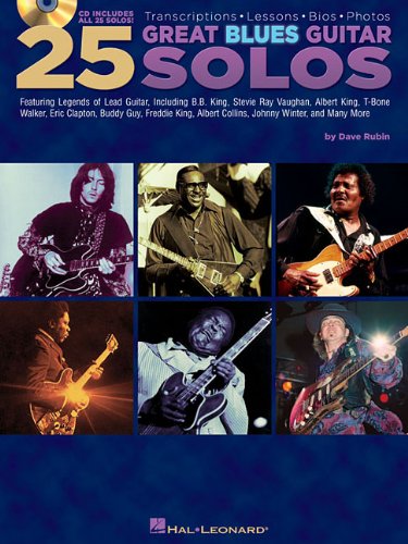 25 Great Blues Guitar Solos: Transcriptions * Lessons * Bios * Photos (Guitar Book)