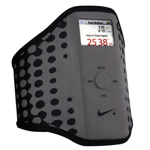 Electronics: Apple Nike+ Sport Armband with Window for Nano, Black/Gray  TM740LL/A 