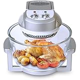 Homeleader HLK43-001 Halogen Infrared Turbo Convection Ovens, Oil-Less Fryer, 16-Quart
