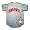 Grey w/ Blue Pinstripes