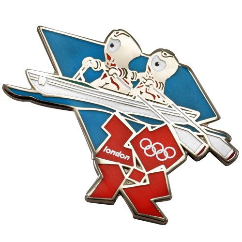 Olympics London 2012 Olympics Mascot Rowing Pin