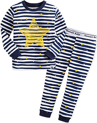 Vaenait Baby 12M-7T Kids Boys Sleepwear Pajama 2pcs Set