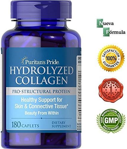 Pastillas De Colageno Hidrolizado Capsules - Frmula Avanzada. Eliminan El Dolor De Articulaciones Y Arrugas. Mejora La Calidad De Su Piel - 100% Garantizado! by Colageno