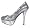SILVER SEQUINS Closed Toe PLATFORM PUMP Heels