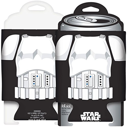 ICUP Star Wars Stormtrooper Character Huggie/Koozie, Clear