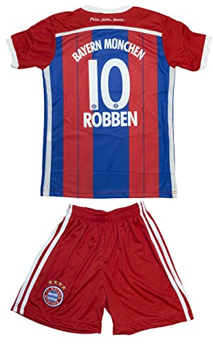 2014/2015 Bayern Munich Munchen Home Kids Jersey & Short #10 ROBBEN Youth Sizes 2014/2015 Bayern Munich Munchen Home Kids Jersey & Short #10 ROBBEN Youth Sizes