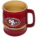 NFL Football Team Sculpted Tankard Style Coffee Mug - San Francisco 49ers
