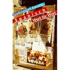 Kauderwelsch, Spanisch Wort f�r Wort, 1 Cassette
