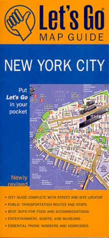 City Travel Guides Discounted  Books : Let's Go Map Guide NYC (3rd Ed) (Let's Go Map Guide New York City)