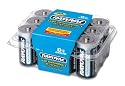 Rayovac Alkaline Batteries, D Size, 12-Count Packages (Pack of 2)