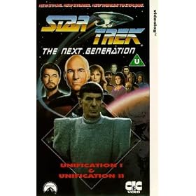 Star Trek The Next Generation 54 : Unification / Unification 2 [VHS] [1991]