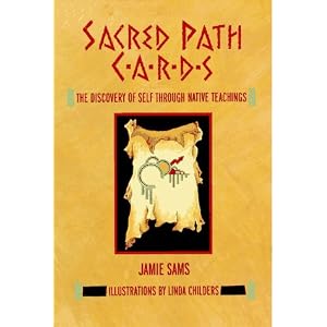 Click here to buy Sacred Path Cards: The Discovery of Self Through Native Teachings by Jamie Sams.