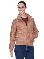 Cortefiel Cazadora Cuello Vuelto (Beige)