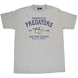 Nashville Predators - Predators Old Time Hockey Gray Arch Tee