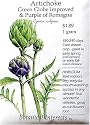 Artichoke Seeds Green Globe Improved & Purple Heirloom 12 Seeds