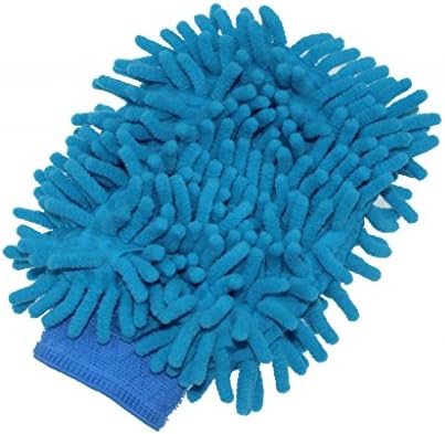 Newpioneer Micro Fiber Wash Mitt Bule-Set of 2