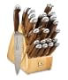 Mundial Olivier Anquier 24-Piece Knife Set with Block