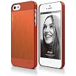 elago S5 Outfit MATRIX Aluminum and Polycarbonate Dual Case for the iPhone 5 + HD Professional Extreme Clear film included - Full Retail Packaging - Orange
