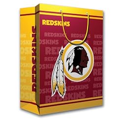 NFL Washington Redskins Gift Bag, Medium