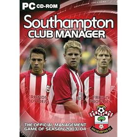 SOUTHAMPTON CLUB MANAGER PC CD ROM WINDOWS 98/2000/ME/XP