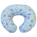 Boppy Bare Naked with Miracle Middle and Cars Slipcover - Blue Multi