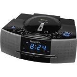 Buy Emerson CKD5811 SmartSet Digital Tuning CD-R RW Stereo Clock Radio with Touchless Snooze... 
