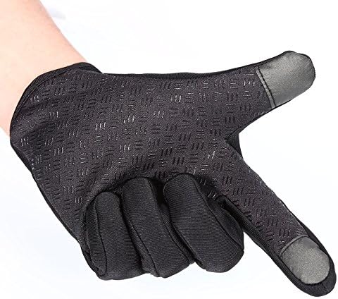 Sonitech Unisex Outdoors Cycling Driving Warm Smart Phone Touchscreen Full Finger Military Gear Tactical Winter Windproof Warm Gloves (M)