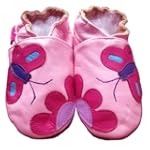 Tiny's - Chaussons de b�b� en cuir do...