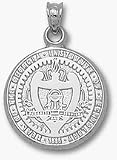 Georgia Tech Yellow Jackets Seal Pendant - Sterling Silver Jewelry